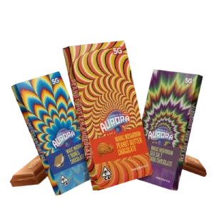 AURORA– MAGIC MUSHROOM CHOCOLATE BAR 3G